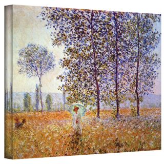 Claude Monet Poplars Wrapped Canvas Art   Shopping   Top