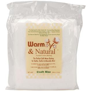 Warm & Natural Cotton Batting Craft Size 34X45   Home   Crafts