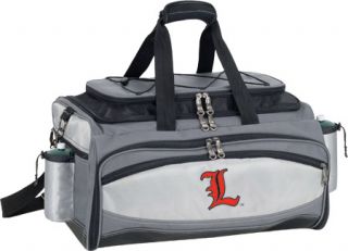 Picnic Time Vulcan Louisville Cardinals Embroidered   Black
