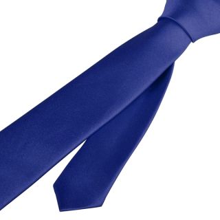 Zodaca Plain Color Men Polyester Silk Tie Neckie   Shopping