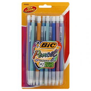 BIC Mechanical Pencils, No. 2, Medium (0.7 mm), 24 pencils   Office
