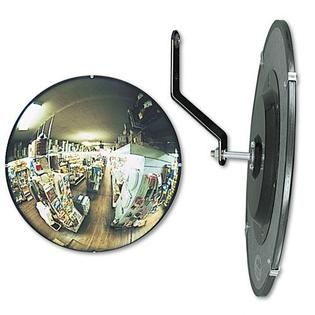 See All Round 160° Convex Security Mirror   Office Supplies   Office