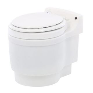 Laveo Dry Flush Chemical Free Odorless Portable Lightweight Electric Waterless Toilet DF1045