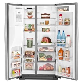 Whirlpool  26.5 cu. ft. Side by Side Refrigerator w/ Measured Fill