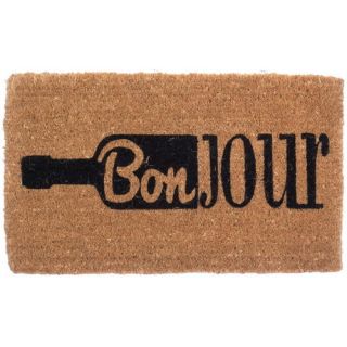 Bonjour Wine Doormat by Coco Mats N More