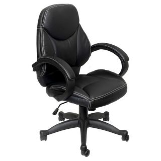 CorLiving BIFMA Workspace Bonded Leather Managerial Office Chair