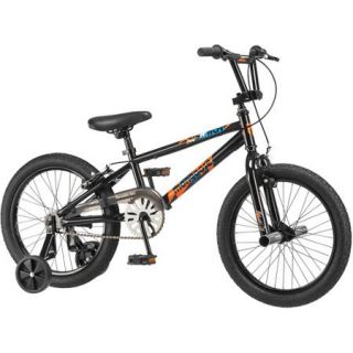 18" Mongoose Switch Boys' Freestyle Bike, Black