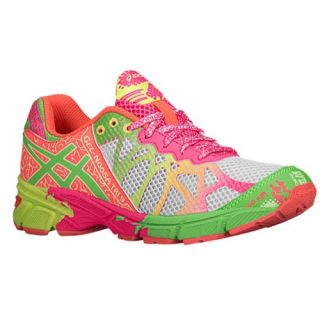 ASICS GEL Noosa Tri 9   Girls Grade School   Running   Shoes   Hot Pink/Neon Purple/Flash Yellow