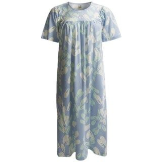 Calida Soft Cotton Nightgown (For Women) 4439V 48