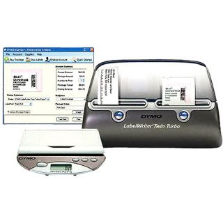 Dymo Corporation Desktop Mailing Solution with Labelwriter Twin Turbo Pc/Mac, 71 Labels/Min