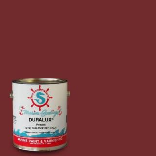 Duralux Marine Paint 1 gal. Sub Trop Red Marine Primer M740 1