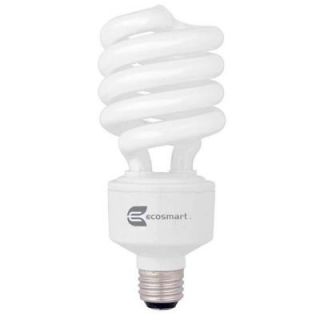 EcoSmart 150W Equivalent Soft White Spiral 3 Way CFL Light Bulb ESB9032