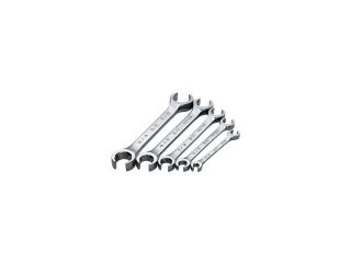 SK Hand Tools 381 Wrench Set Flare Nut 5 Pc Sae Hi Polish