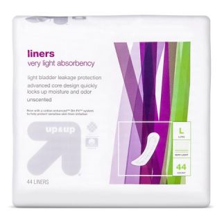 Extra Coverage Long Absorbent Liner   44 Count