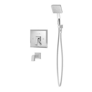 Symmons Oxford Pressure Balance Tub and Hand Shower System with Lever