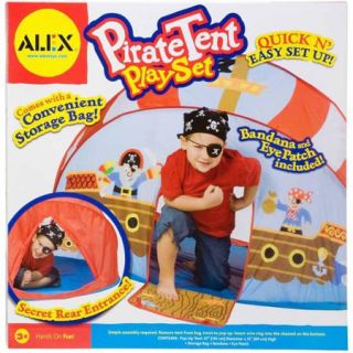 ALEX Toys Pirate Pop Up Tent Play Set, 788