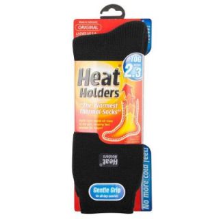 Heat Holders Ladies Black Heated Socks DBUSLHH24G1 Black