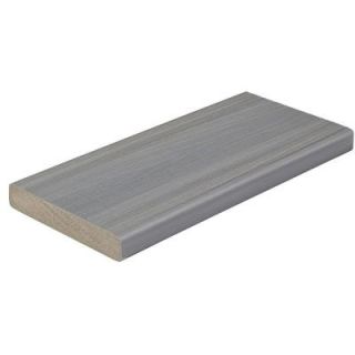 Fiberon Horizon 1 in. x 5 1/4 in. x 20 ft. Castle Gray Square Edge Capped Composite Decking Board (10 Pack) BRDTH CSGRAY 20 10PK
