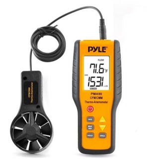 Pyle Meters Digital Anemometer/Thermometer