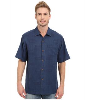 Tommy Bahama Surfwinds Geo Camp Shirt Navy