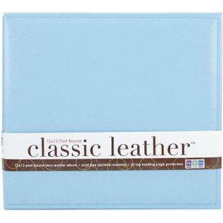 We R Classic Leather Postbound Album, 12" x 12"