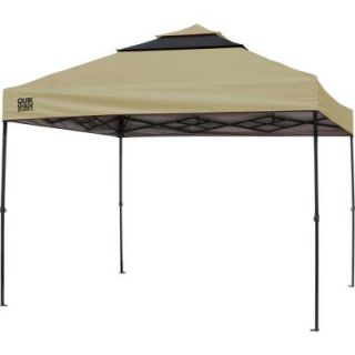 Quik Shade SX100 10 ft. x 10 ft. Taupe/Graphite Instant Canopy 157414
