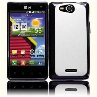 Insten For LG Lucid 4G VS840 TPU Gel Case White