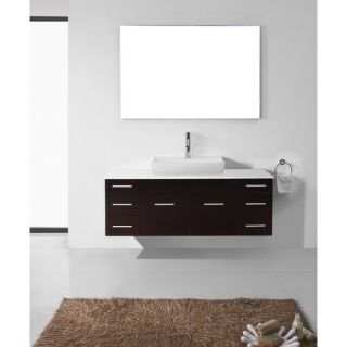 Ultra Modern Series 56 Single Bathroom Vanity Set with Mirror by