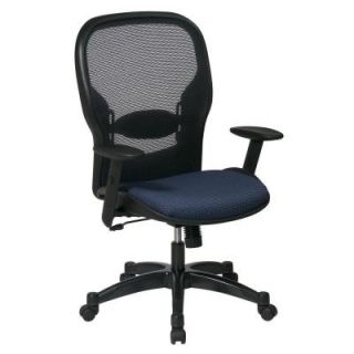 Office Star Professional AirGrid Back Manager's Chair in Indigo 2387C 6342