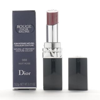 Christian Dior 0.11 ounce Rouge Dior Baume Lipstick 988 Nuit Rose