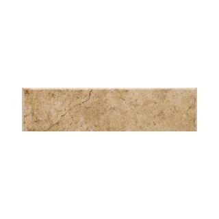 Daltile Fidenza Dorado 3 in. x 12 in . Ceramic Bullnose Floor and Wall Tile FD03P43C91P1