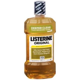 Listerine Antiseptic Mouthwash, Original 1000 mL (Pack of 3)