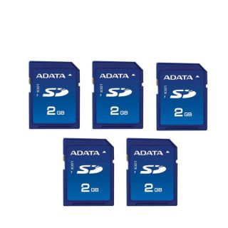 ADATA 2GB SD Memory Cards (Pack of 5)   13419140  