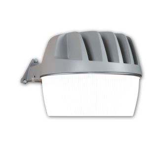 All Pro Area and Wall Light 33 Watt Gray LED Dusk to Dawn Security Light