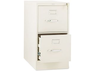 HON 312PL 310 Series Two Drawer, Full Suspension File, Letter, 26 1/2d, Putty