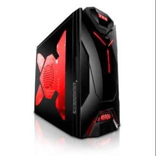Nzxt 105863 Case 921rb 001 rd Guardian 921 Rb Atx Mid Tower No Power Supply 3/2/[4] Bay Usb Esata Black Steel Red Led