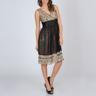 Richards Womens Lace Trim Party Dress  ™ Shopping