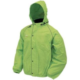 Frogg Toggs Road Toad Rain Jacket Lime Green LG