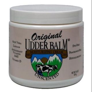 Unscented Original Udder Balm Moisturizing Creme 16oz Jar