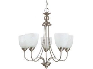 Sea Gull Lighting Lemont 5 Light Chandelier, Antique Brushed Nickel   31317 965