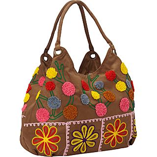 Bamboo 54 Hobo Embroidered Bag