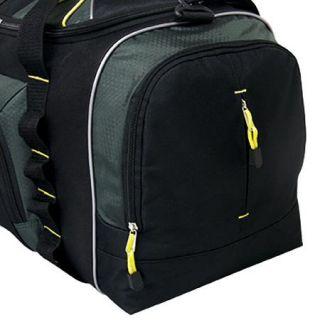 Travelers Club 3 Piece 2 Tone Rolling Travel Duffel Bag Set