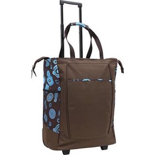 U.S. Traveler 20" Rolling Shopper Tote with PVC Free Removable Leak Proof Liner, Assorted Colors