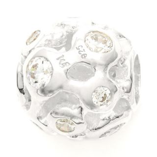Sterling Silver Clear Crystal Bead   15647135   Shopping