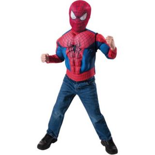 Spider Man Muscled Chest Child Costume Role Play Set