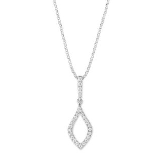 La Preciosa Sterling Silver Cubic Zirconia Necklace   17077837