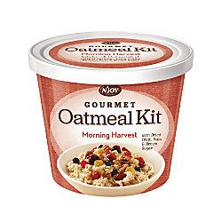 N Joy Oatmeal With Gourmet Toppings Morning Harvest 27.36 Oz Pack Of 8