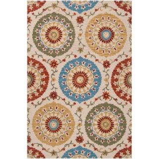 Artistic Weavers Giovanni Ivory 8 ft. x 11 ft. Area Rug Giovanni 811