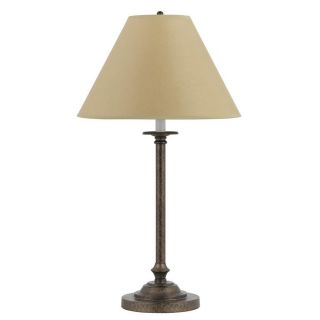 Cal Lighting 29 in 3 Way Rust Table Lamp