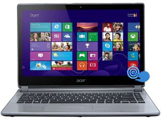 Acer V7 482P 5864 Ultrabook Intel Core i5 4200U (1.60 GHz) 500 GB HDD Intel HD Graphics 4400 Shared memory 14" Touchscreen Windows 8.1